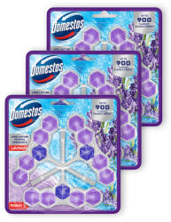 Domestos Power5 WC frissítő blokk, Lavender (3x3x50 g)