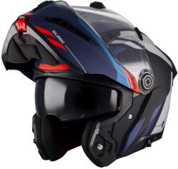 AXXIS Casca Axxis GhostFighter SV Sleek - Flip-up, albastru mat, Ochelari soare incluși, ECE 22.06 (4365C61B720)