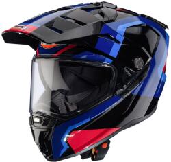 Caberg Casca Caberg Tanami SV Scram O4 - Adventure, negru albastru rosu, Pinlock și ochelari soare incluși, ECE 22.06 (C2GA60O)