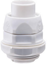 GEWISS DX54020 M25x1, 5 forgatható tömszelence D=20mm diflex spirál gégecsőhöz szürke RAL7035, IP54, 10 db/csomag (Gewiss DX54020) (DX54020)