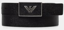 Emporio Armani férfi bőr öv - fekete 100 - answear - 44 990 Ft