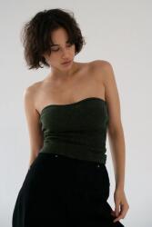 Muuv Muuv. Muuv top pentru femei din bumbac cu elastan LINEA MPY2-BDDZZZ_91X (top.bez.rekaw.LINEA)