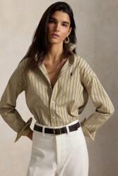 Ralph Lauren cămașă pentru femei din bumbac 9BYX-KDD036_80X (211910743)