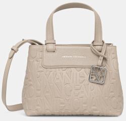 Armani Exchange női műbőr vászontáska - bézs Univerzális méret