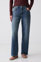 7 For All Mankind egyenes női farmer - kék 30 - answear - 87 990 Ft