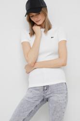 Lacoste t-shirt női pamut - fehér 44