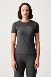 EA7 Emporio Armani női t-shirt pamut elasztánnal - szürke S