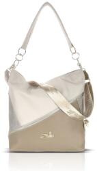 ZELLIA Női Válltáska 25193 Taupe-Rosegold - Rimini 2 - (ZLK-25193-69003936)
