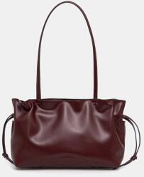 Tory Burch női műbőr vászontáska Ella - burgundia Univerzális méret - answear - 131 990 Ft