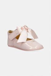 Elisabetta Franchi bébi bőr balerina cipő - rózsaszín 19
