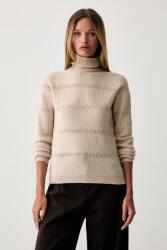 TWINSET pulóver női gyapjú - bézs S - answear - 53 990 Ft