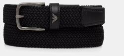 Emporio Armani fonott öv férfi - fekete 100