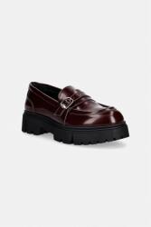 Calvin Klein mokaszin gyerek - burgundia 37