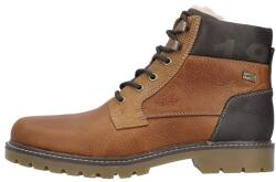 Rieker Ghete barbati, maro, casual, piele naturala, impermeabile, imblanite, cu toc, Rieker 38832-22-Maro (Marime: 44) (38832-22-Maro-44)