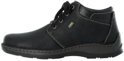 Rieker Ghete barbati, negru, casual, piele naturala, impermeabile, imblanite, cu talpa joasa, Rieker 05305-00-Negru (Marime: 44) (05305-00-Negru-44)