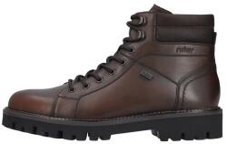 Rieker Ghete barbati, maro, casual, piele naturala, impermeabile, imblanite, cu toc, Rieker 30420-25-Maro (Marime: 44) (30420-25-Maro-44)