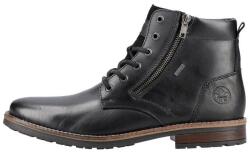 Rieker Ghete barbati, negru, casual, piele naturala, cu toc, Rieker 33212-00-Negru (Marime: 40) (33212-00-Negru-40)
