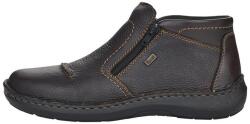 Rieker Ghete barbati, maro, casual, piele naturala, impermeabile, imblanite, cu talpa joasa, Rieker 03072-25-Maro (Marime: 44) (03072-25-Maro-44)