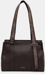 Calvin Klein vászontáska női műbőr - barna Univerzális méret - answear - 55 990 Ft