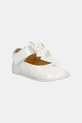 Elisabetta Franchi bébi bőr balerina cipő - bézs 19