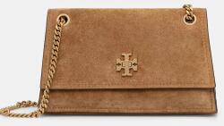 Tory Burch keresztpántos táska női velúrbőr Kira - barna Univerzális méret