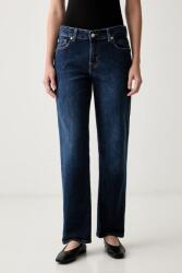 7 For All Mankind egyenes női - sötétkék 30 - answear - 87 990 Ft