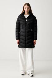 DKNY hosszú dzseki női - fekete L - answear - 67 990 Ft