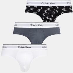 Calvin Klein Underwear alsónadrág férfi pamut elasztánnal 3-as csomag - szürke L