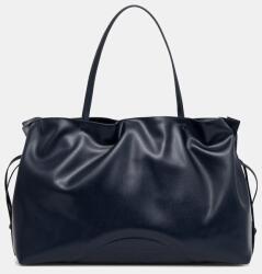 Tory Burch női műbőr vászontáska Ella - sötétkék Univerzális méret - answear - 174 990 Ft