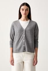 MM by Max Mara női gyapjú kardigán MMLSNACK - szürke L