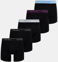 Calvin Klein Underwear boxeralsó férfi pamut 5-es csomag - fekete L
