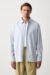 APC A. P. C. férfi pamut ing chemise malo sans poche - kék XL