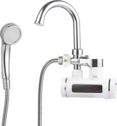 Well Robinet electric instant cu dus Well Rainfall, putere 3600W, montare pe perete, incalizre apa calda 30-60℃ (FCT-EL-RAINFALL-WL)
