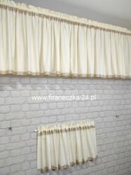  Pamut dzseki ecru glamour gld fehér 180/50 (firaneczka-24.pl)