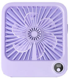 MG W30 vezeték nélküli asztali ventilátor, lila