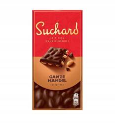 Suchard Svájci Étcsokoládé Teljes Mandulával 180g