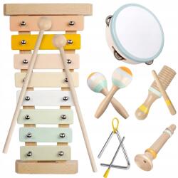 Bedee Hangszerek Montessori Hangszer szett 1+ éves gyerekeknek (Tamburyn)