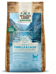Wildes Land Land Száraztáp pisztránggal, lazaccal és burgonyával kutyáknak 12kg