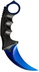 Depox Cutit karambit DEPOX®, Blue Comando, albastru, 18.5 cm (1642)