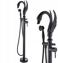 CHDE Kádtöltő csaptelep szabadonálló Old Retro Black (7722black)