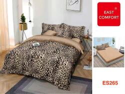 East Comfort Lenjerii de pat cu elastic, 6 piese cod ES265 Lenjerie de pat