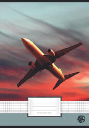 OPTISCHOOL Füzet Tűzött A/4 87-32 Négyzetrácsos Fly (27I8732002)