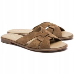 Ryłko Női flip-flop papucs Ryłko 0AGH7_A1 _9TAF Beige bézs lengyel Bőr MÉRET. 40 (5905032895929)