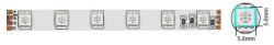 VITO LED szalag SMD5050 60LED/M 14, 4W/M 12V RGB IP20 - 5501670 (5501670)