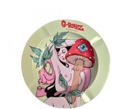 G-Rollz Scrumiera metalica Mushroom Lover 13.5cm Scrumiera