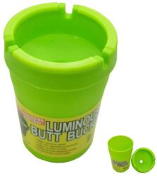Urban Crew Scrumiera auto Butt Bucket Glow In The Dark verde Scrumiera