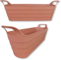  Balkonláda műanyag - terracotta - kosarbolt