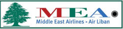  MEA Middle East Airlines kulcstartó