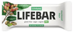 Lifefood Baton cu chia si fistic bio 40g Lifebar