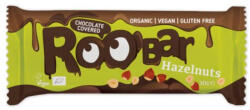 Roobar Baton cu alune de padure invelit in ciocolata bio 30g Roobar